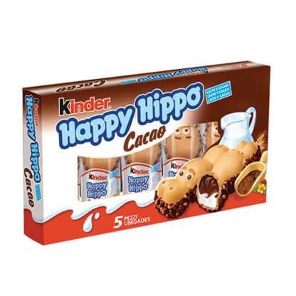 Kinder, Happy, Hippo , 104G T5 (Cacao)