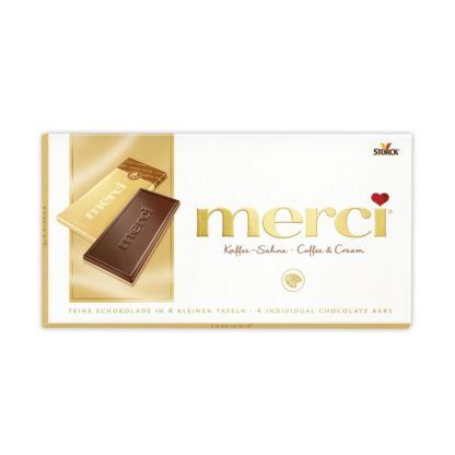 Merci, Kaffee-Sahne, Coffee-Cream, 100G