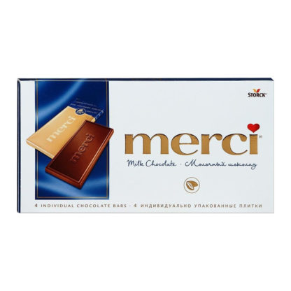 Merci, Edel-Rahm, Milk Chocolate, 100G