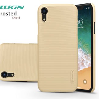 Apple iPhone XR hátlap - Nillkin Frosted Shield - gold