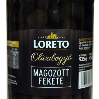 Loreto fekete magozott olívabogyó nagy