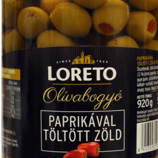 Loreto paprikával töltött olívabogyó nagy