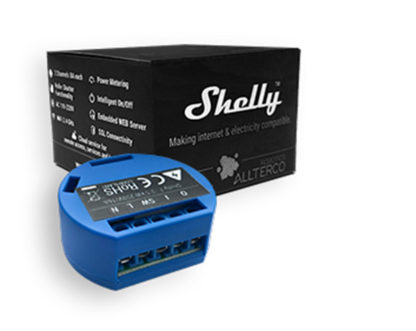 Shelly 1 egycsatornás Wi-Fi-s okosvezérlés