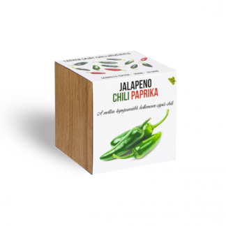 Jalapeno chili paprika növényem fa kaspóban