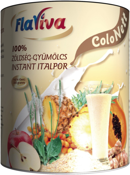 FlaViva Colonett - 100% zöldség-gyümölcs instant italpor (300g)