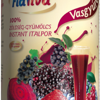 FlaViva Vasgyúró - 100% zöldség-gyümölcs instant italpor (250g)