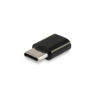 Adapter - Micro USB to USB Type C fekete