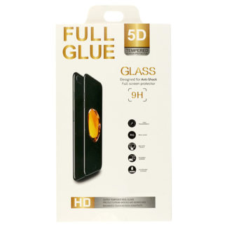 Edzett üvegfólia Full Glue 5D Apple Iphone 11 Pro fekete