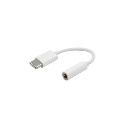 Fejhallgató Adapter - USB Type C to Jack 3,5mm fehér