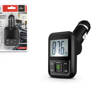 FM-08BT FM-transmitter - Bluetooth + USB + memóriakártya olvasó - fekete