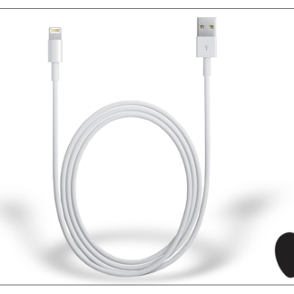 Apple iPhone 5/5S/5C/SE/iPad 4/iPad Mini eredeti, gyári USB töltő- és adatkábel 1 m-es vezetékkel - Lightning-MD818ZM/A (ECO csomagolás)