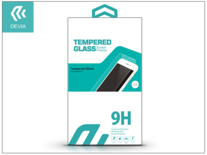 Apple iPad Air/Air 2/Pro 9.7/iPad 2017/2018 üveg képernyővédő fólia - Devia Tempered Glass 2.5D Curve Edge - 1 db/csomag