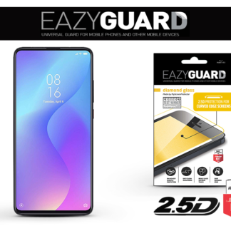 Xiaomi Mi 9T gyémántüveg képernyővédő fólia - Diamond Glass 2.5D Fullcover - fekete