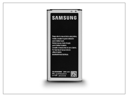 Samsung SM-G900 Galaxy S5 gyári akkumulátor - Li-Ion 2800 mAh - EB-BG900BBE NFC (ECO csomagolás)