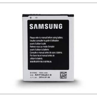 Samsung G3500 Galaxy Core Plus gyári akkumulátor - Li-Ion 1800 mAh - EB-B185BC NFC (ECO csomagolás)