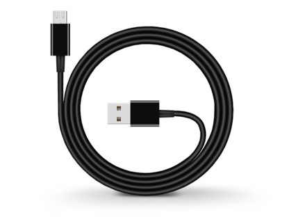 Samsung gyári micro USB adat- és töltőkábel 1,5 m-es vezetékkel - ECB-DU4EBE black (ECO csomagolás)