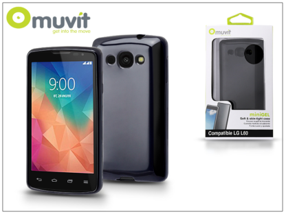 LG L60 X145 hátlap - Muvit miniGel - black