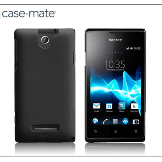 Sony Xperia E (C1505) hátlap - Case-Mate Barely There - black