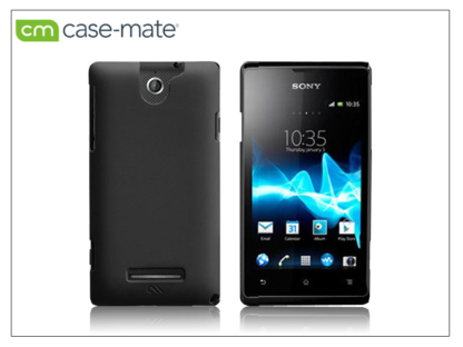 Sony Xperia E (C1505) hátlap - Case-Mate Barely There - black