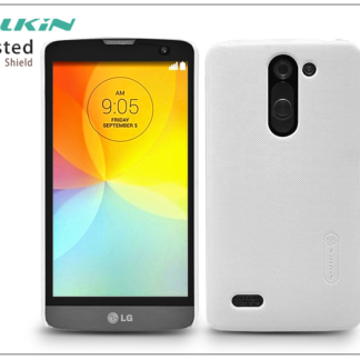 LG D331/335 L Bello hátlap képernyővédő fóliával - Nillkin Frosted Shield - fehér