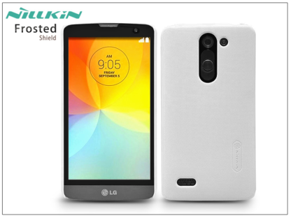 LG D331/335 L Bello hátlap képernyővédő fóliával - Nillkin Frosted Shield - fehér