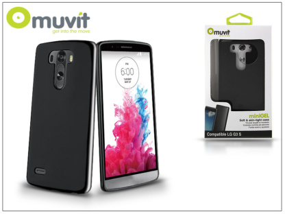 LG G3 S D722 hátlap - Muvit miniGel - black