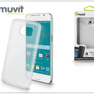 Samsung SM-G920 Galaxy S6 hátlap - Muvit ThinGel - transparent