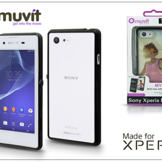 Sony Xperia E3 (D2203) hátlap - Made for Xperia Muvit My Frame - black/clear