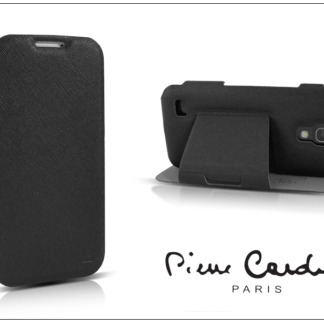 Samsung i9190 Galaxy S4 Mini flipes slim tok - Pierre Cardin DeLuxe Slim Folio - black