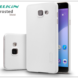 Samsung A710F Galaxy A7 (2016) hátlap képernyővédő fóliával - Nillkin Frosted Shield - fehér