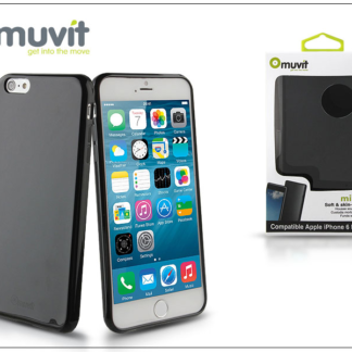 Apple iPhone 6 Plus/6S Plus hátlap - Muvit miniGel - black