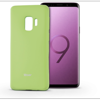 Samsung G965F Galaxy S9 Plus szilikon hátlap - Roar All Day Full 360 - lime