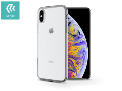 Apple iPhone XS Max hátlap - Devia Naked - transparent