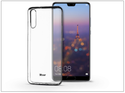 Huawei P20 szilikon hátlap - Roar All Day Full 360 - transparent