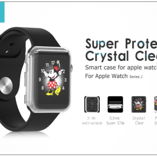 Apple Watch Series 2 védőtok - Devia Smart Case 38 mm - clear