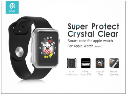 Apple Watch Series 2 védőtok - Devia Smart Case 38 mm - clear