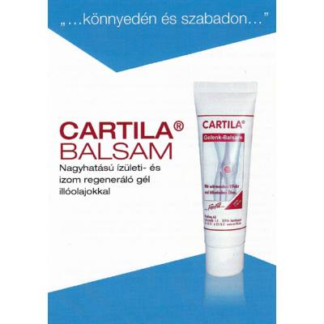 Cartila® Balsam regeneráló krém ízületre