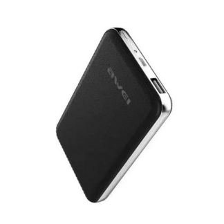 AWEI P84K - Bőrhatású elegáns powerbank 10400mAh