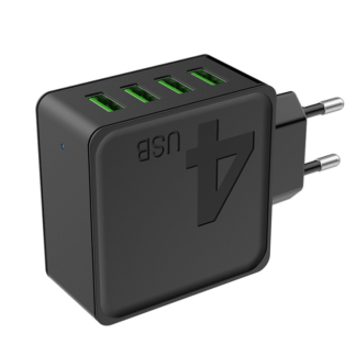 AWEI C-842 - Hálózati töltő 4xUSB