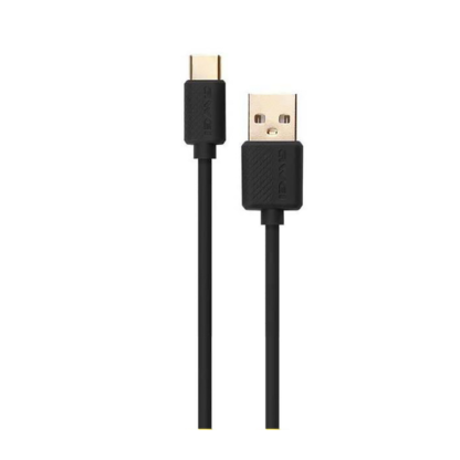 AWEI CL-89 - USB - Type-C kábel, műa. fejrésszel 1M