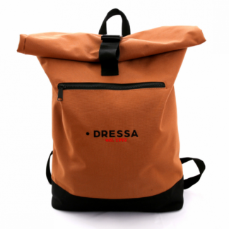 Dressa Rolltop hátizsák - caramel