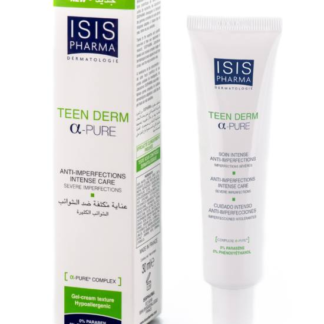 Isispharma Teen Derm Alpha Pure Intenzív ápoló krém a pattanások helyi ápolására 30ml