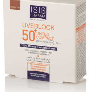 Isispharma Uveblock SPF50+ Kompakt púder sötét árnyalat 10g