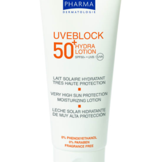 Isispharma Uveblock SPF50+ Hydra lotion, bőrhidratáló fényvédő100ml