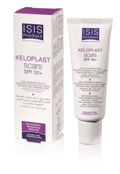 Isis Pharma Keloplast Scars SPF50+ hámosodást segítő krém 40ml