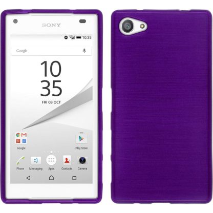 Sony Xperia L (C2105) lila szilikon tok