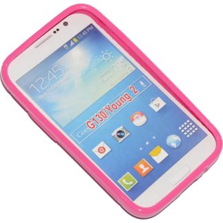 Samsung Galaxy Young 2 (G130) rózsaszin szilikon tok